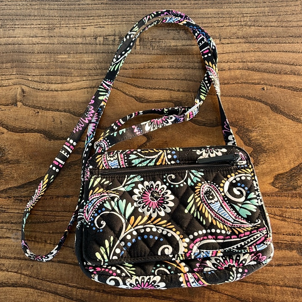 Vera Bradley Crossbody Handbag small Paisley